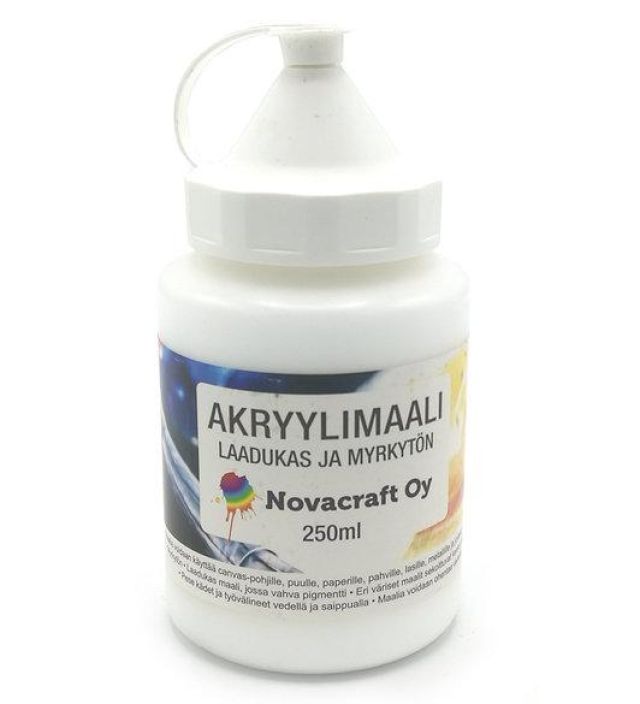 AKRYYLIMAALI 250ml MYRKYTON VALKOINEN