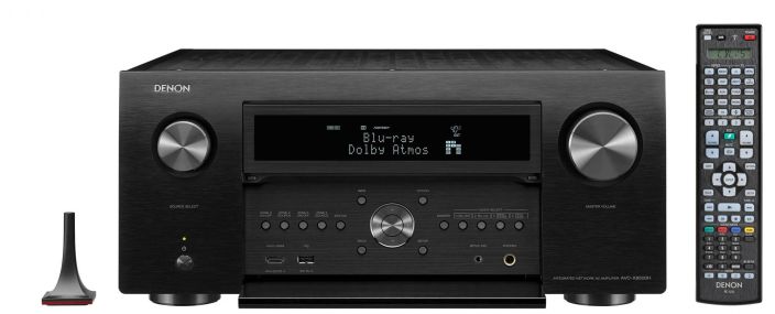 Denon AVC-X8500HA 13.2-Kanavainen HDMI 2.1 Kotiteatterivahvistin, Musta Denon AVC-X8500HA 13.2-kanavainen