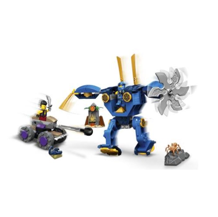 Lego Ninjago Jayn Elektrorobotti Legon mallinumero: 71740. Sisaltaa 106 osaa.