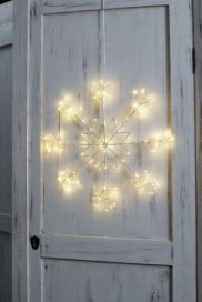 Airam Pulse Valk. Lumihiutale metalli 30cm IP44