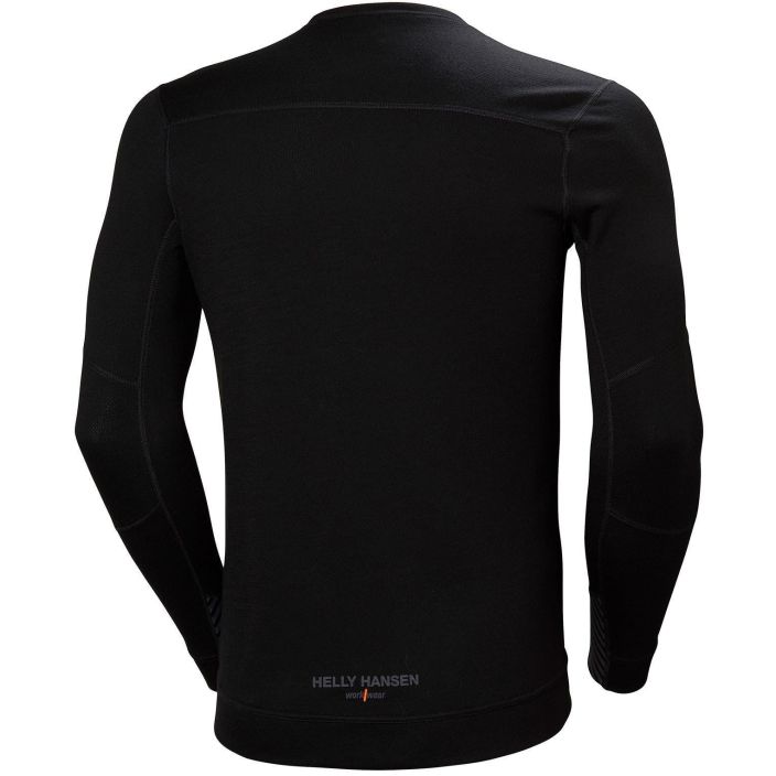 Helly Hansen Lifa Merino Crewneck musta aluspaita Luotetun Lifa Merino ‑aluskerraston hyvannakoinen paivitetty malli