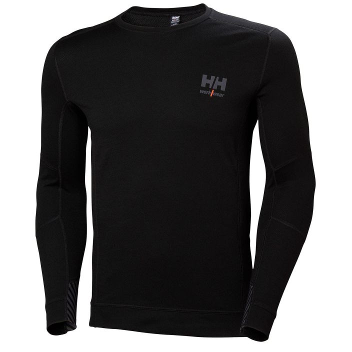 Helly Hansen Lifa Merino Crewneck musta aluspaita Luotetun Lifa Merino ‑aluskerraston hyvannakoinen paivitetty malli