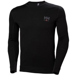Helly Hansen Lifa Merino Crewneck musta aluspaita