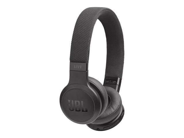 JBL Live400 On-ear Wireless Headphones Black Erinomainen aanentoisto on sinulle tarkea - aseta siis langattomat JBL LIVE