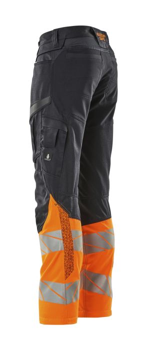 Mascot Accelerate Safe miesten Housut polvitaskuilla tumma laivastonsininen/hi-vis oranssi Tuotteessa on Oeko-Tex® Standard