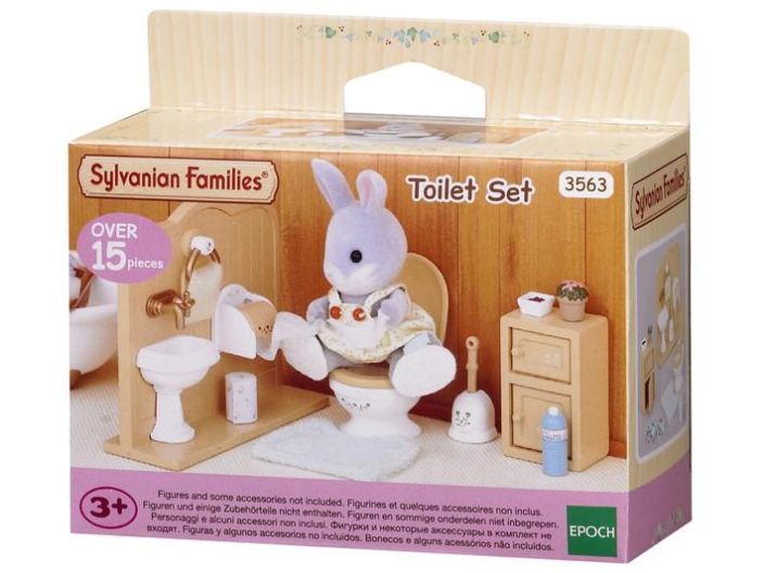 Sylvanian families WC-setti tuotekuva 2