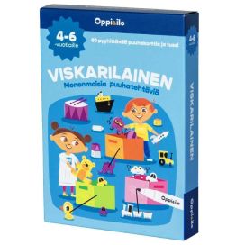 Oppi & Ilo Oppi&ilo Viskarilainen puuhakortit