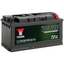 YUASA AKKU YUASA VAPAA-AJAN 100AH -+ 353X175X190