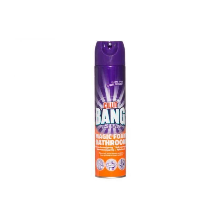 Cillit Bang Kylpyhuone Vaahto 600ml Active Suurien kylpyhuonepintojen nopeaan ja helppoon puhdistukseen. Cillit Bang Kylpyhuone Vaahto 600ml Active Suurien kylpyhuonepintojen nopeaan ja helppoon puhdistukseen.
