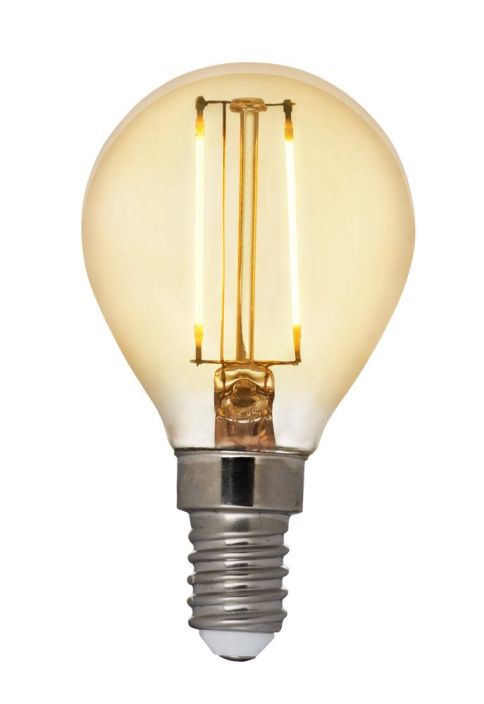 Airam Led-Decor amber E14 220lm -Varilampotila: 2200K -Himmennettava DIM -Kanta: E14 -Teho: 2W, 220LM -Energialuokka: A+