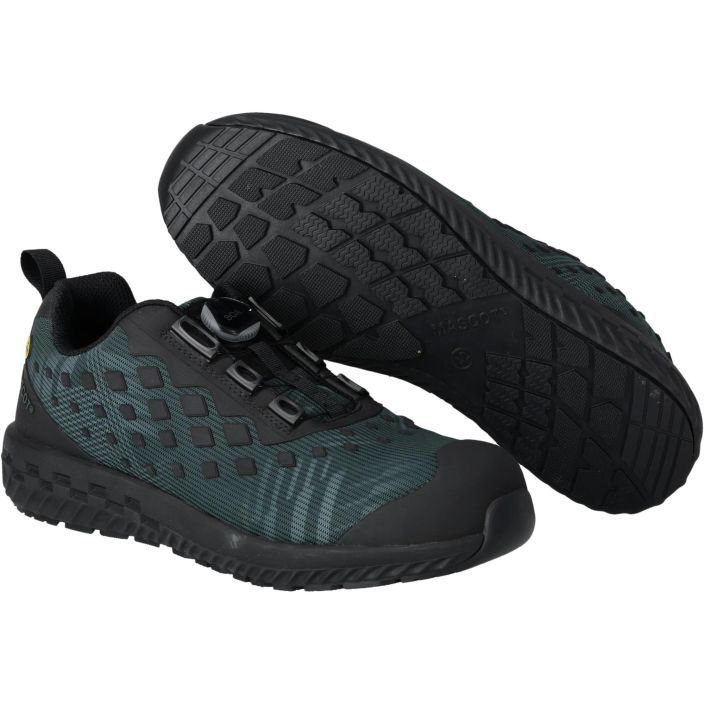 MASCOT Turvajalkineet FOOTWEAR CUSTOMIZED metsanvihrea/musta Pue kenkien kanssa vareiltaan yhteensopivat tyovaatteet MASCOT®