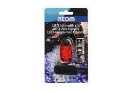 Atom LED-valo klipsillä