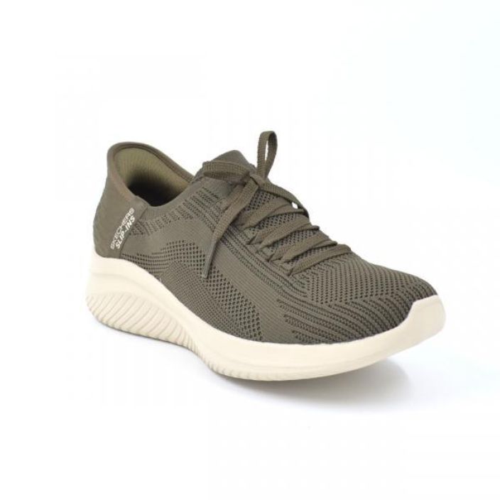 Skechers naisten Slip-ins: Ultra Flex 3.0 - Brilliant Olive Slip-ins: Ultra Flex 3.0 – Brillant on kaytannollinen ja mukava