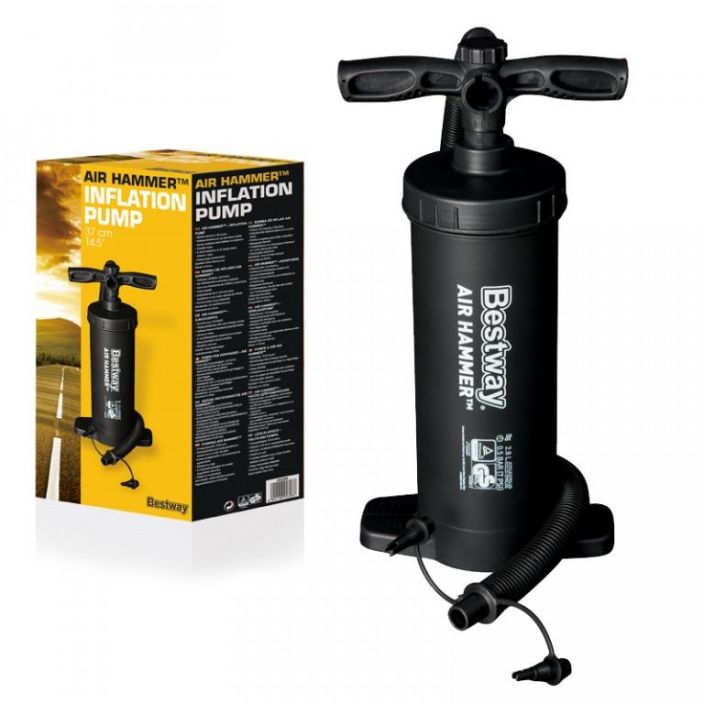 PUMPPU BESTWAY 3 adapteria mukana.