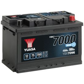 AKKU YUASA 75AH EFB -+ 278X175X190