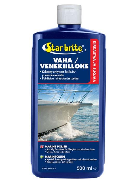 MARINE POLISH 500ML PUHDISTAVA VENEKIILLOKE/VAHA