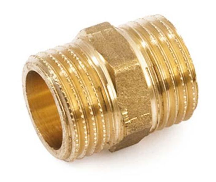 Kaksoisnippa 3/4&quot; messinki