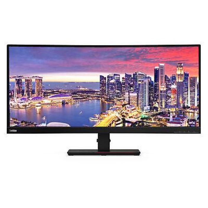 Lenovo ThinkVision T34w 3440 x 1440, 34&quot; HDMI, DP, USB-C, USB-hub, RJ-45