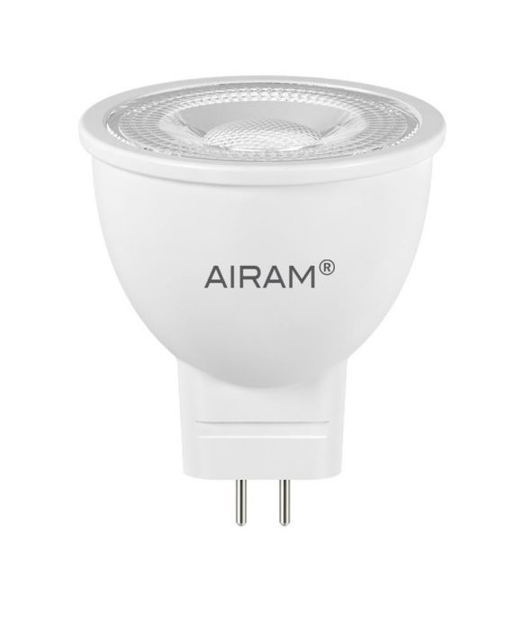 Airam LED-GU4 2700K 230lm -Energialuokka: A+ -Varilampotila: 2700K -Kanta: GU4 -12V- AC -Teho: 2,6W, 230lm -Takuu 36kk