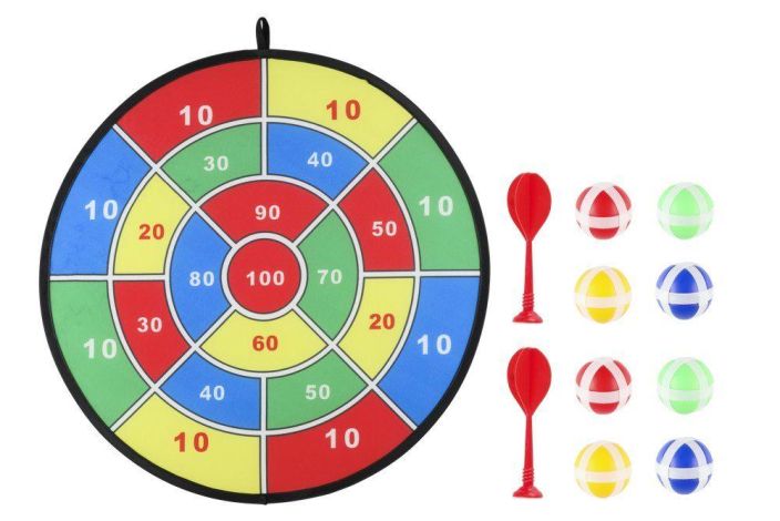 Play Tarraheittopeli 72cm Suosittu tarratikkataulu ulko- ja sisaleikkeihin, nyt hieman suuremmassa koossa. Play Tarraheittopeli 72cm Suosittu tarratikkataulu ulko- ja sisaleikkeihin, nyt hieman suuremmassa koossa.