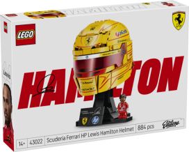 LEGO Scuderia Ferrari HP -kypärä – Lewis Hamilton