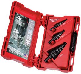 Milwaukee Milwaukee  Porrasporanteräsarja 4-12mm/4-20mm/6-35mm 3-os