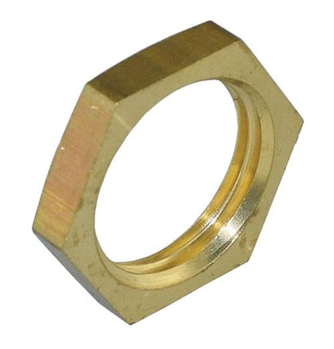 Lukitusmutteri 1/2&quot; messinki