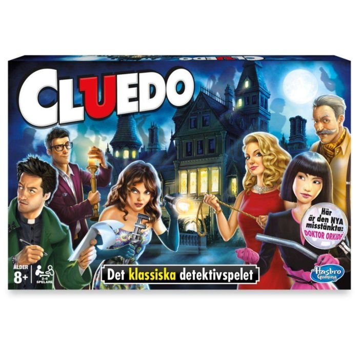 Hasbro Games Cluedo klassinen mysteeripeli SE tuotekuva 2
