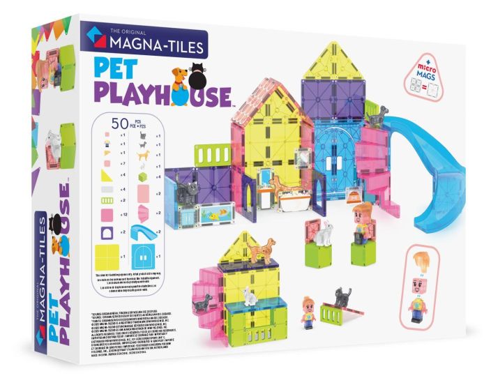 Magna-Tiles Lemmikkileikkimaa 50 osaa tuotekuva 2 Magna-Tiles Lemmikkileikkimaa 50 osaa tuotekuva 2