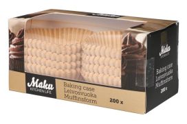 Maku kitchen life Maku Leivosvuoka Ruskea 200kpl/pkt