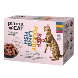 PrimaCat PrimaCat Classic hyytelölajitelma 12 x 85 g
