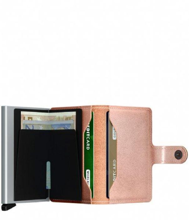 Secrid Miniwallet Metallic Rose Rose