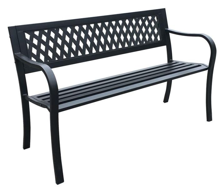Puutarhapenkki Park Metallinen, saankestava puutarhapenkki. 125x53x77cm. Puutarhapenkki Park Metallinen, saankestava puutarhapenkki. 125x53x77cm.