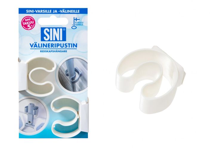 Sini Välineripustin 2 kpl – tarrakiinnitys tuotekuva 1