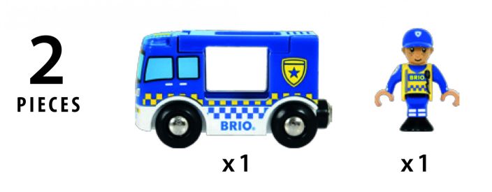 Brio Poliisiauto tuotekuva 3