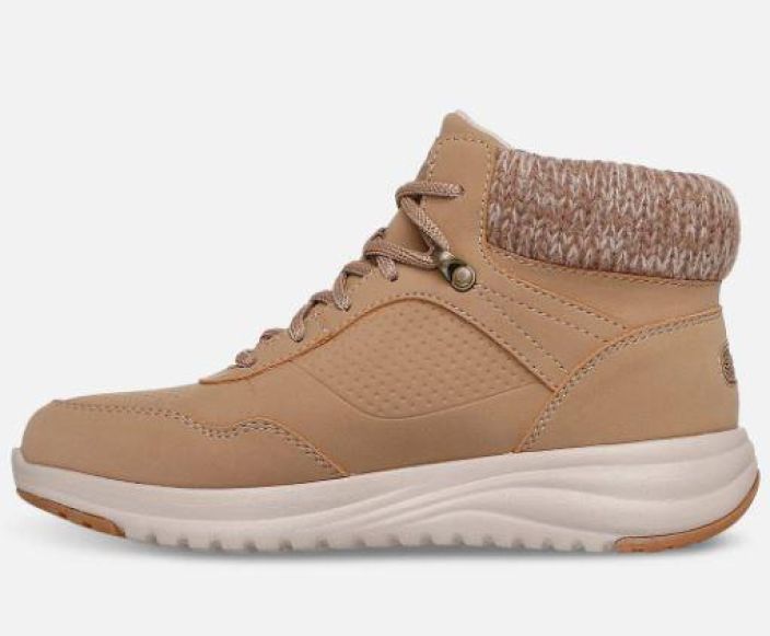 Skechers naisten Slip-ins: On-The-Go Stellar Ariana - Waterproof Beige tuotekuva 2