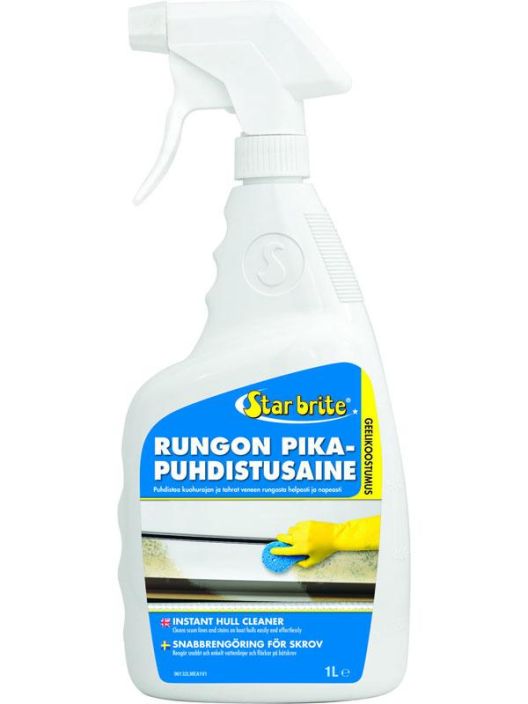 HULL CLEANER SPRAY RUNGON JA VESIRAJAN TEHOPESU GEELI