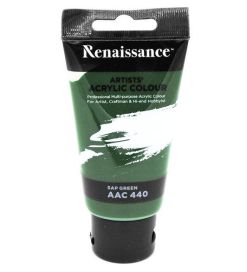 Renaissance akryylimaali 75ml, Sap Green