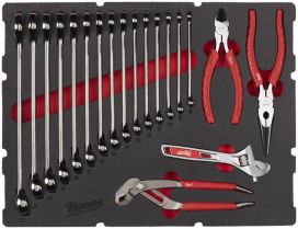 Milwaukee Milwaukee Packout Kiintolenkkiavainsarja 19 osaa