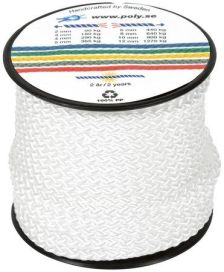 POLY-PRODUKTER KÖYSI POLY-LIGHT-8 4MM 12M VALKOINEN