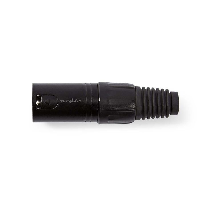 Nedis XLR-Liitin Uros  Musta tuotekuva 2