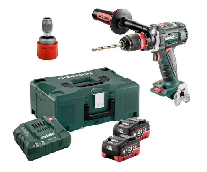 Metabo BS 18 LTX AKKUPORAKONE QUICK 2 x 5,2AH tuotekuva 1