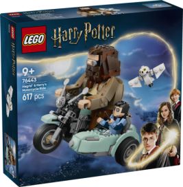 LEGO Hagrid™ ja Harry moottoripyöräajelulla
