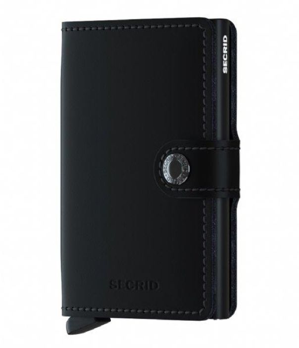 Secrid Miniwallet Matte Black Black