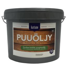 Kartano puuöljy  vesiohenteinen 9L