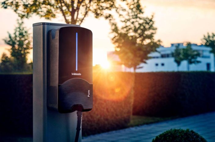 Webasto Pure II -sähköauton latausasema, Type2, 11 kW, 4,5 m tuotekuva 3