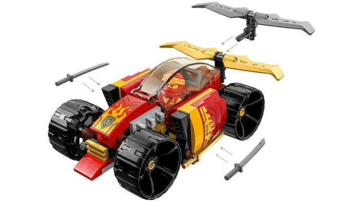 Lego Ninjago Kain ninjakilpa-auto EVO