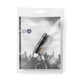 XLR-Kytkin Naaras –Naaras  Musta