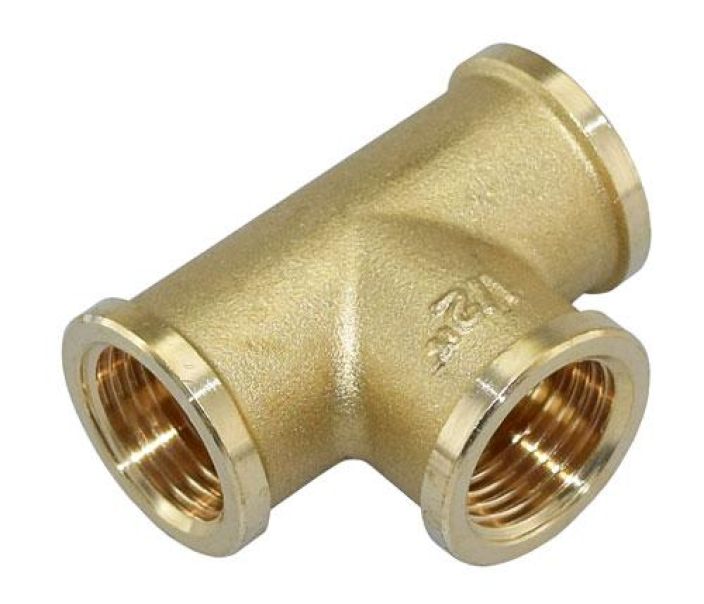 T-yhde 1/2&quot; messinki