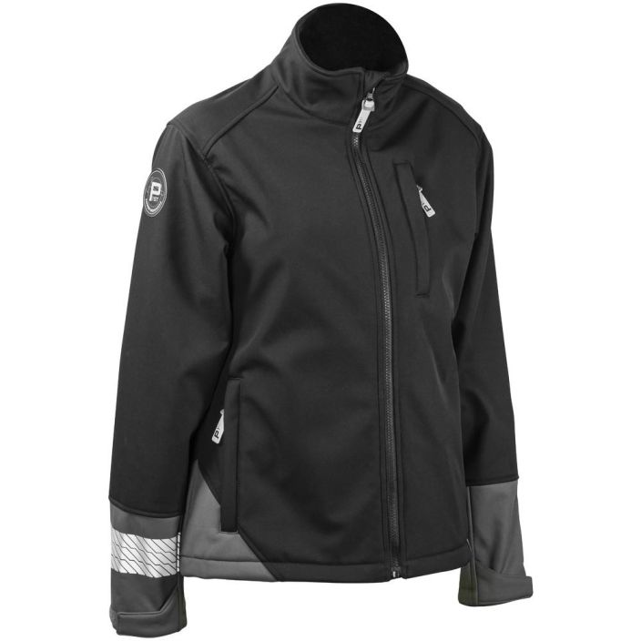SOFTSHELL TAKKI DESTINY NAISTEN MUSTA tuotekuva 2